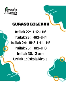 guraso bilerak